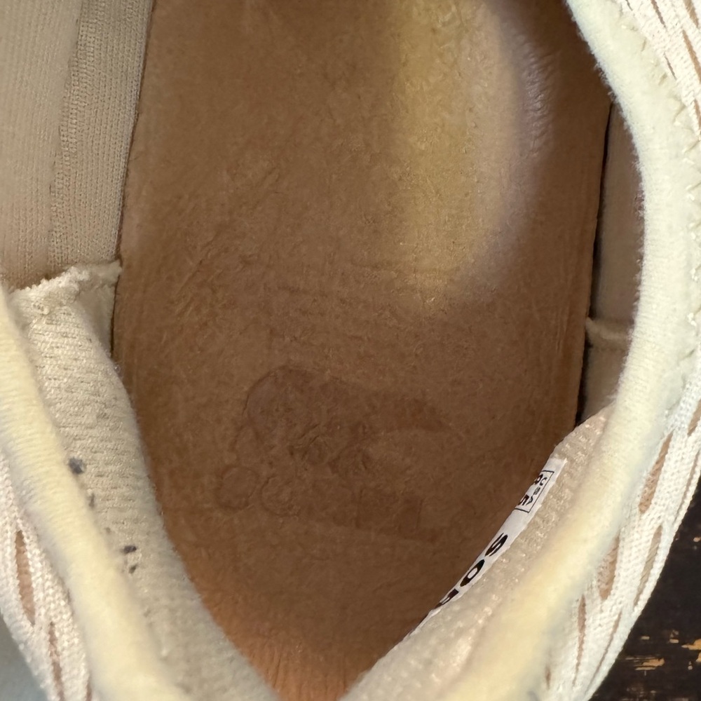 Sorel Women's Kinetic Impact II Slip On Sneakers – Cream/Blue teal – 8.5 - Picture 8 of 9